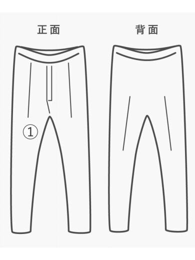 商品画像：ブーツカットパンツ/29/コットン/BLK 9