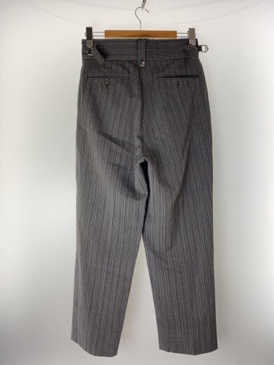 商品画像：スラックスパンツ/M/コットン/GRY/ストライプ 2