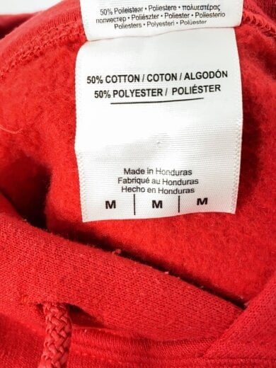 商品画像：パーカー/M/コットン/RED 4