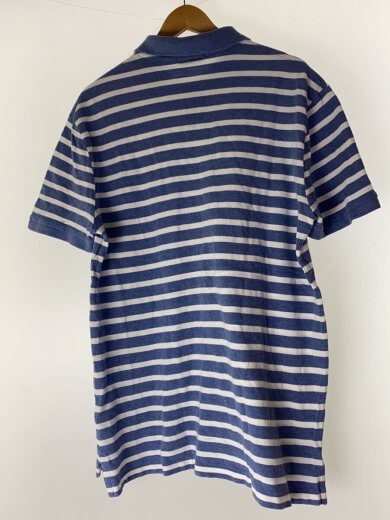 商品画像：ポロシャツ/XL/コットン/BLU/ボーダー/CUSTOMSLIMFIT 2