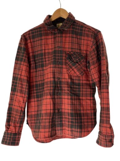 商品画像：ネルシャツ/S/コットン/チェック 1