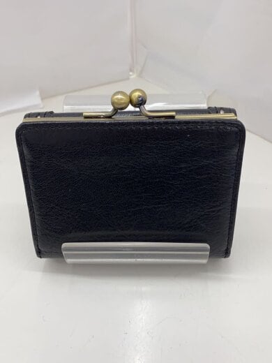 商品画像：3つ折り財布/レザー/BLK/レディース 2