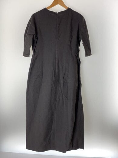 商品画像：半袖ワンピース/36/リネン/GRY/314-51-4480 2