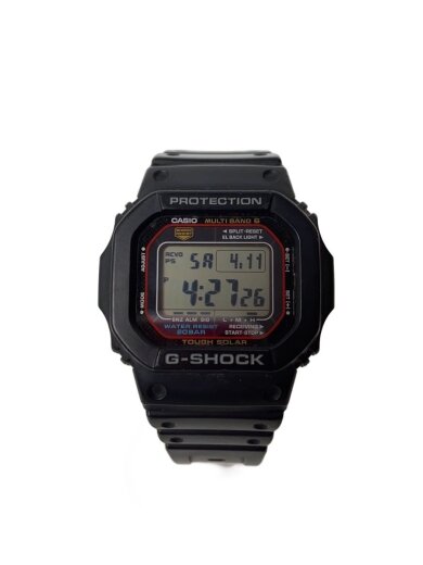 商品画像：ソーラー腕時計・G-SHOCK/デジタル/ラバー/BLK/BLK 1