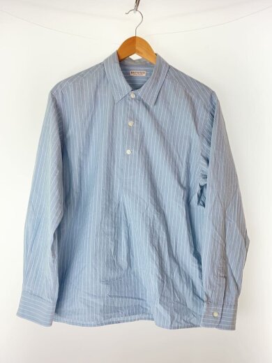 商品画像：長袖シャツ/S/コットン/BLU/ストライプ/1211-699-8359 1