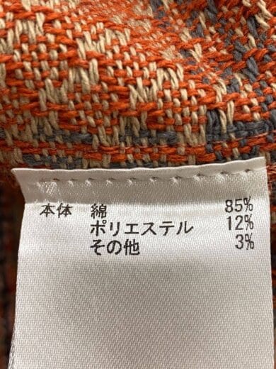商品画像：長袖シャツ/S/コットン/ORN/チェック/PO100292// 4