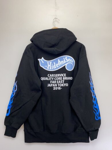 商品画像：パーカー/L/コットン/BLK/HSCS-010225// 2