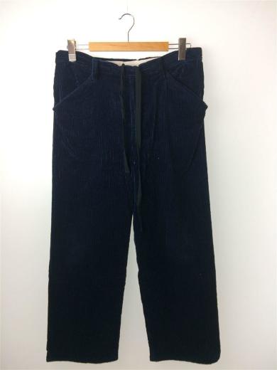 画像：SUNSEA17aw Velvet Corduroy Straight Pants/17A56/ボトム/2/コーデュロイ/NVY1