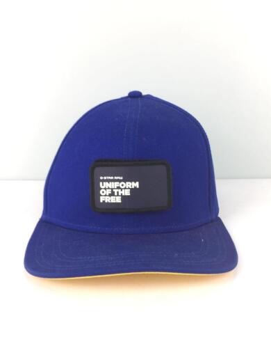 画像：G-STAR RAWDATA SNAPBACK CAP/キャップ/ONE/コットン/BLU/1