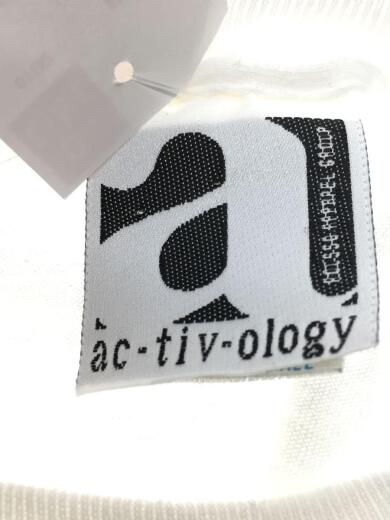 画像：その他ブランドac-tiv-ology/Tシャツ/--/コットン/WHT3