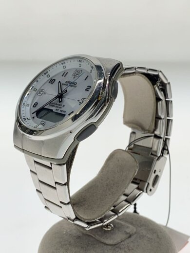 画像：CASIOソーラー/アナログ/ステンレス/SLV/SLV/WVA-M600//2