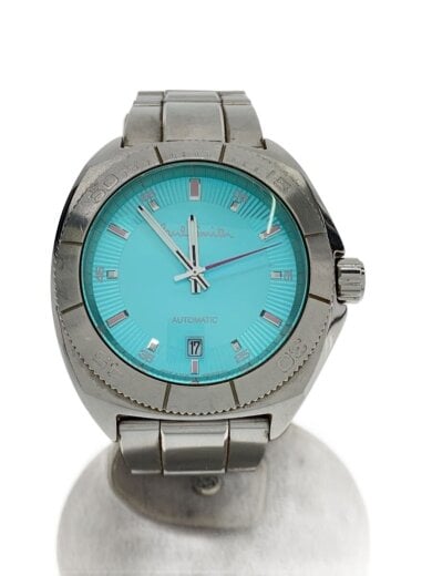 商品画像：自動巻腕時計/アナログ/--/BLU/SLV/8210-s066620 1