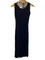 キャミワンピース/38/レーヨン/BLK