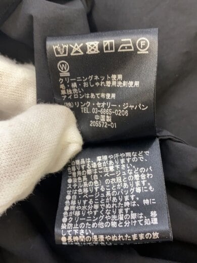 商品画像：半袖ブラウス/38/コットン/BLK/無地/03-4108219// 6