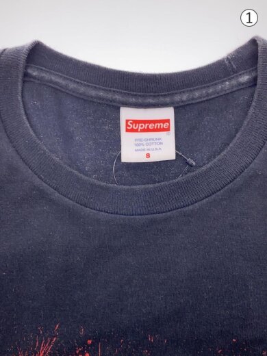 商品画像：Tシャツ/S/コットン/BLK 5