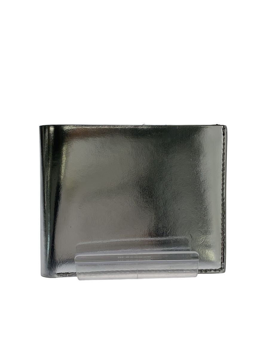 JIL SANDER / 2つ折り財布/レザー/SLV/無地/メンズ