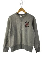 スウェット/38/コットン/GRY