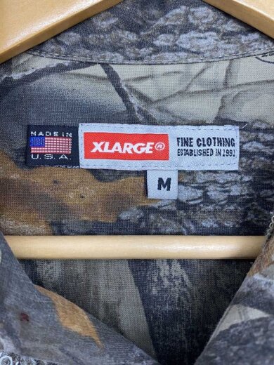 商品画像：半袖シャツ/M/コットン/KHK/カモフラ 3