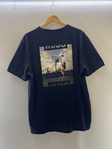 商品画像：Tシャツ/XXL/ポリエステル/BLK/無地 2