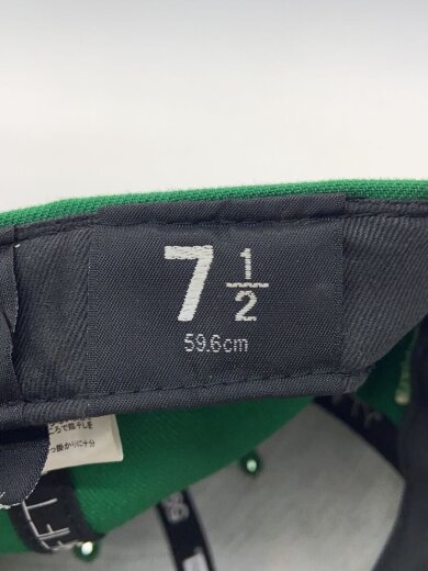 商品画像：キャップ/7 1/2/ポリエステル/GRN/メンズ 8