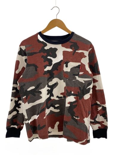 商品画像：長袖Tシャツ/M/コットン/マルチカラー/カモフラ 1