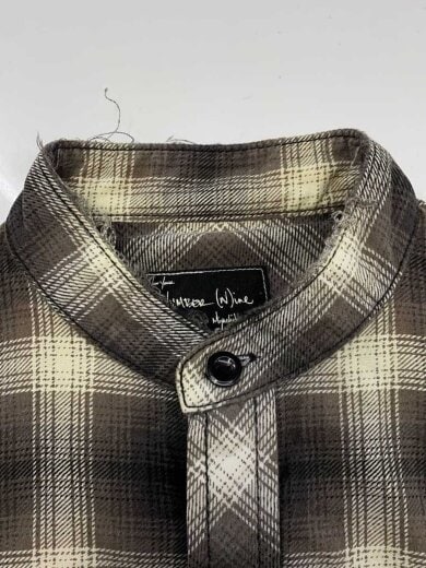 商品画像：J/08AW/ポートランド期/バンドカラーシャツ/2/コットン/グレー/オンブレCK 6