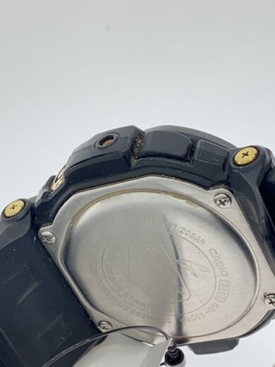 商品画像：クォーツ腕時計/デジタル/レザー/BLK/GD-350BR 3