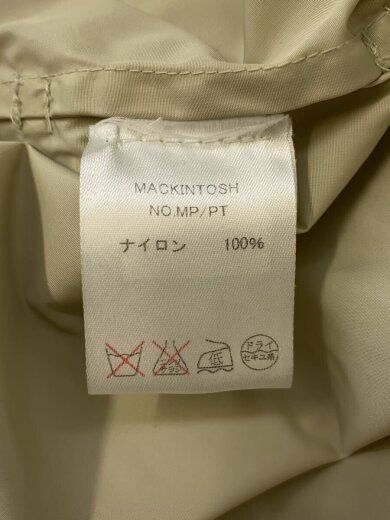 商品画像：ステンカラーコート/38/ナイロン/BEG 4