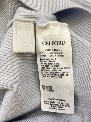 商品画像：トップス/one/ポリエステル/BLU/CWNT245022 3