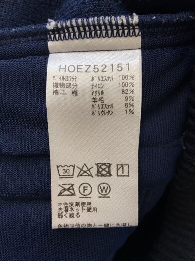 商品画像：フリースジャケット/L/ポリエステル/NVY/HOEZ52151 4