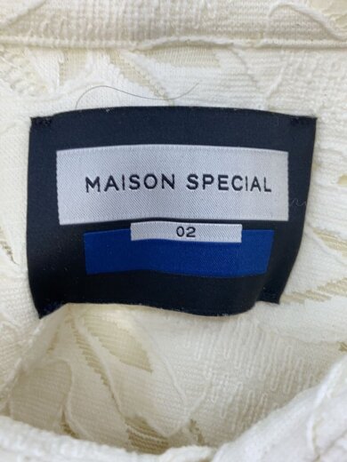 商品画像：長袖シャツ/2/コットン/WHT/無地/11231311207 3