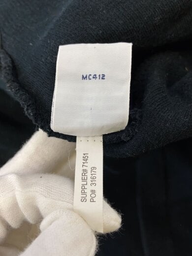 商品画像：スウェット/--/コットン/BLK 5