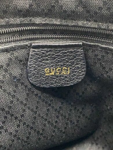 商品画像：ハンドバッグ/スウェード/BLK/無地 5