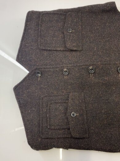 商品画像：ベスト/S/ウール/BRW/ls1034// 6