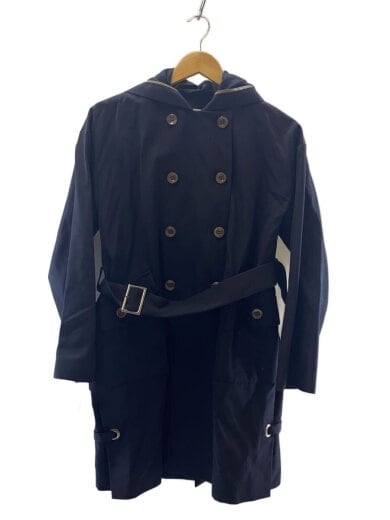 商品画像：コート/S/ウール/NVY/無地/YEAW19B209 1