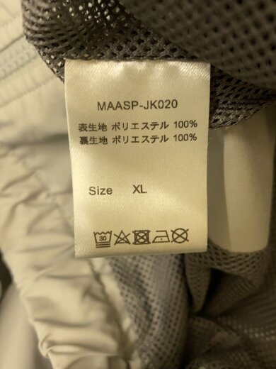 商品画像：ジャケット/XL/ポリエステル/GRY/MAASP-JK020 4