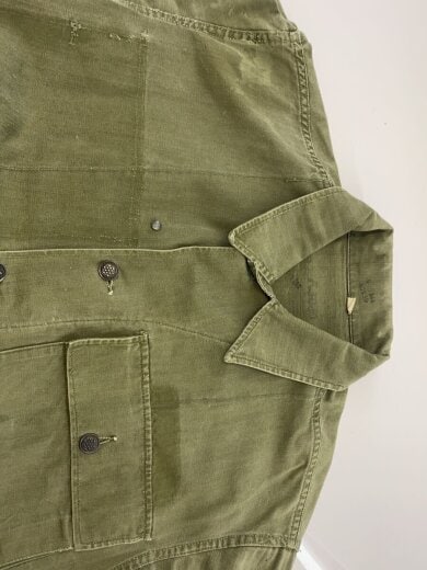 商品画像：ミリタリージャケット/36/コットン/GRN/無地 7