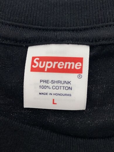 商品画像：Tシャツ/L/コットン/BLK 3