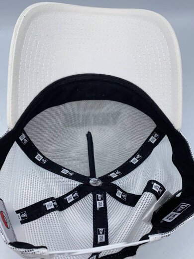 商品画像：メッシュキャップ/--/ポリエステル/WHT/無地/メンズ 4