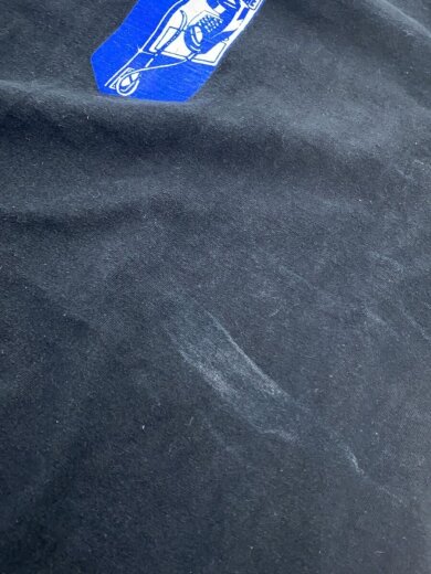 商品画像：Tシャツ/M/コットン/BLK/無地 5