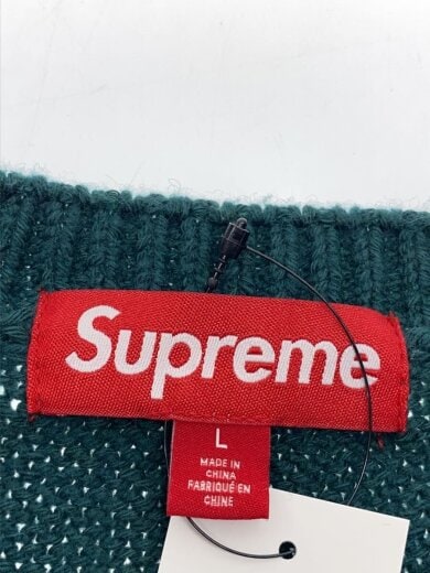 商品画像：ニット・セーター(厚手)/L/コットン/GRN 3