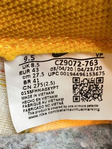 商品画像：CHALLENGER OG_チャレンジャー OG/27.5cm/YLW 5