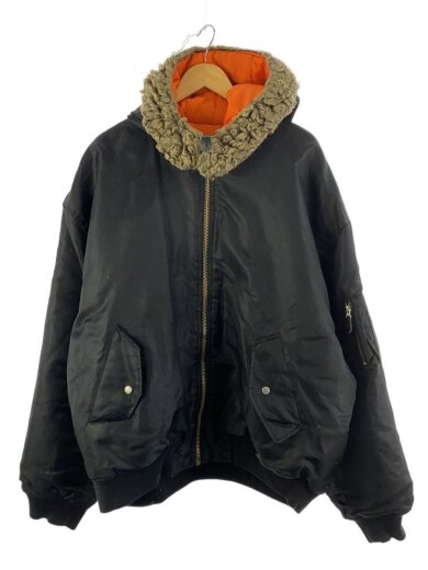 商品画像：TRUST/フライトジャケット/3XL/ポリエステル/BLK 1