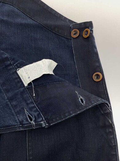 商品画像：オーバーオール/1/コットン/NVY/無地/8-10-6022 3