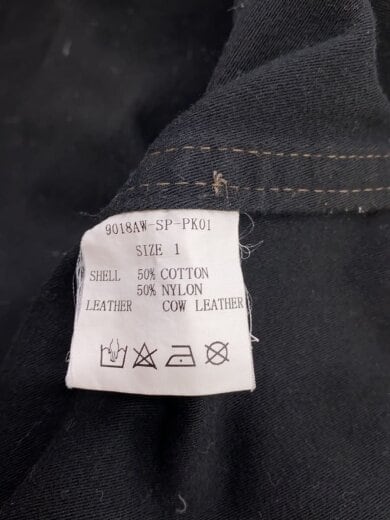 商品画像：パーカー/1/コットン/BLK/無地/9018aw-sp-pk01 4