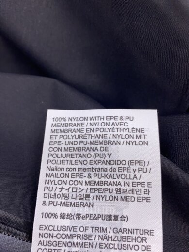 商品画像：マウンテンパーカ/M/ナイロン/BLK/無地/X000010513 4