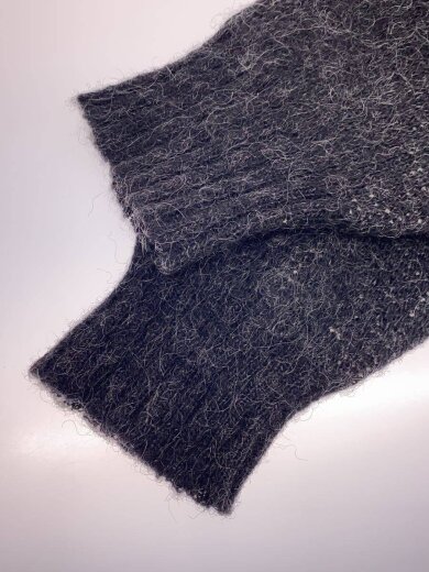 商品画像：Alafoss icewool/ニット・セーター(厚手)/M/ウール/BLK/総柄/アイルランド製 4