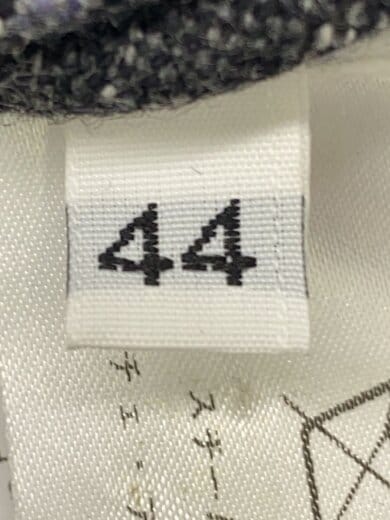 商品画像：テーラードジャケット/44/コットン/BLK 4