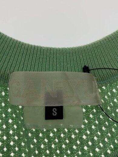 商品画像：ニットベスト(薄手)/S/ポリエステル/GRN/EM-N004 3