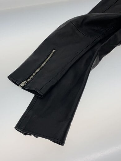 商品画像：シングルライダースジャケット/M/羊革/BLK/L17SS-17 5